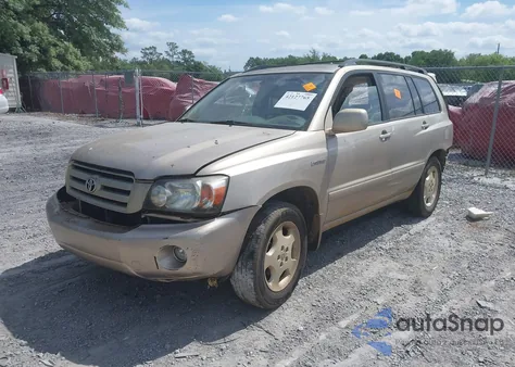 2006 Toyota Highlander Limited V6 из США, поврежденный, VIN JTEDP21A360100291